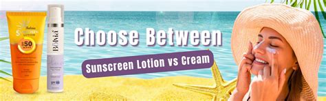 How to Choose Between Sunscreen Lotion vs. Sunscreen Cream – Bolvia