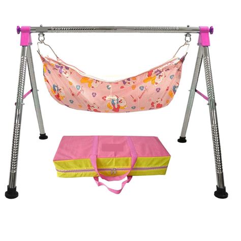 A to Z Hub Stainless Steel Baby Boy'S And Girl'S Portable Folding Swing ...