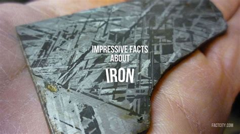 10 Impressive Facts About Iron - Fact City