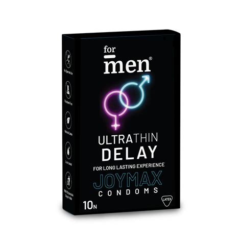 JoyMax Ultra Thin Delay Condoms | Best Long Lasting Condom – Formen Health