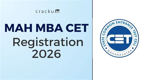 MAH MBA CET Registration 2026, How To Register, Form Fees