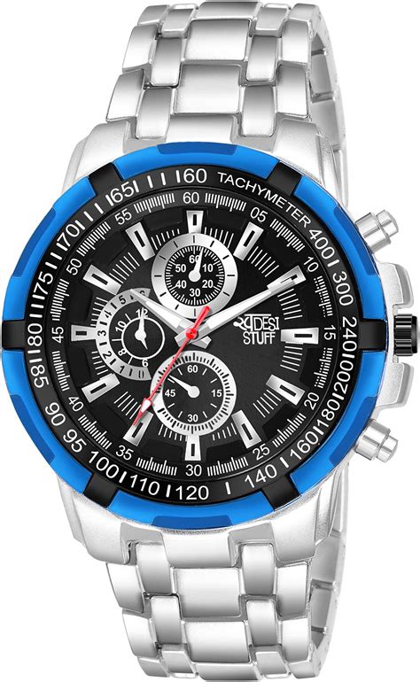 SWADESI STUFF Multi Dial Chronograph Luxury Quartz Analog Stainless ...