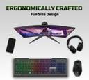 EVOFOX Warhammer Floating Keycaps, 19 Anti Ghosting Keys and LED ...