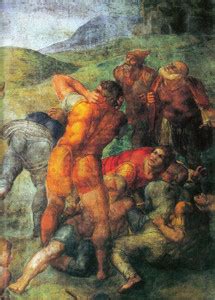 Conversion of Paul detail by Michelangelo Fine Art Print - Art ...