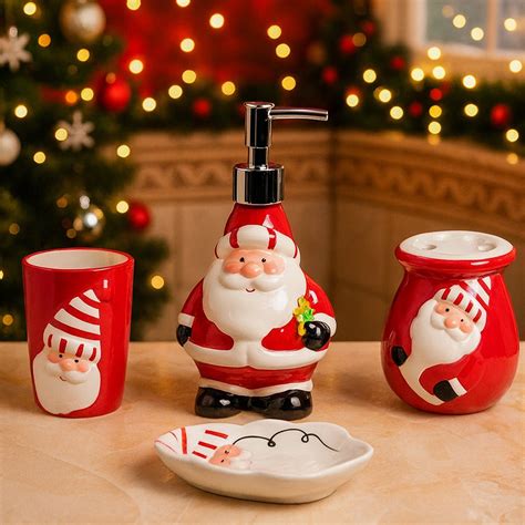 Little Surprise Box Christmas Bathroom Set – Décor | The Mom Store