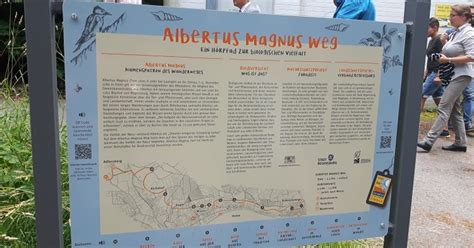 Wandern auf dem neu gestalteten Albertus-Magnus-Weg in Regensburg ...