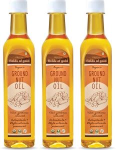PRISTINE Fields of Gold Organic Groundnut Oil Plastic Bottle Price in ...