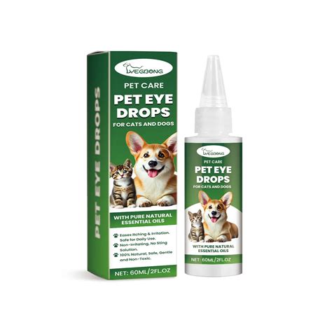Pet Eye Drops ，Dog Tear Stains Pet Eye Drops， Cat Eye Cleaning Supplies ...