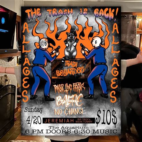 TRASH BOYARDEE RETURNS w/Baltic To Boardwalk/Pass The Flask/No Change ...