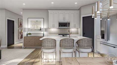 Modern Farmhouse Style Quadplex House Plan | Millsdale