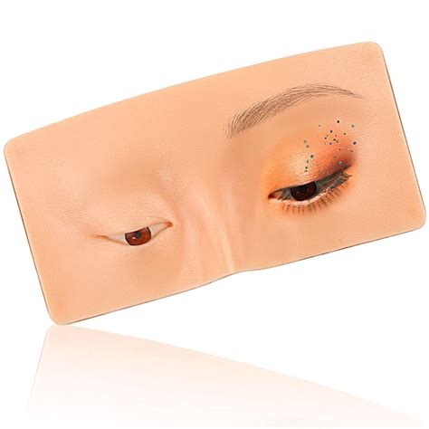 Buy Makeup Practice Face Board, Silicone Makeup Face - Practice Skin ...