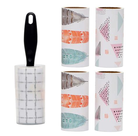 Buy Store2508 Lint Roller with Cover (60 Sheet) + 4 Refills (60 Sheets ...