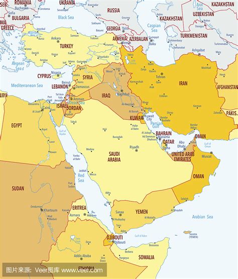 中东地图高清可放大 _排行榜大全