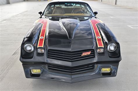1980 Chevrolet Camaro Z28 HUGGER 1 of 6 Black Z28 Huggers ever built / Original build sheet ...