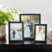 Buy Lawrence Frames Black 4x6 Metal Picture Frame Online at Lowest ...