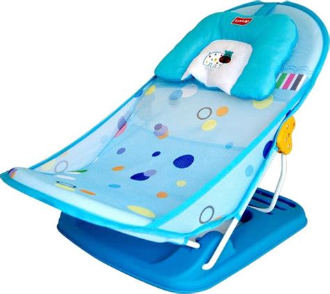 Joy Lap Baby Bather with Removable Head Support Cushion Infant Bath Aid ...
