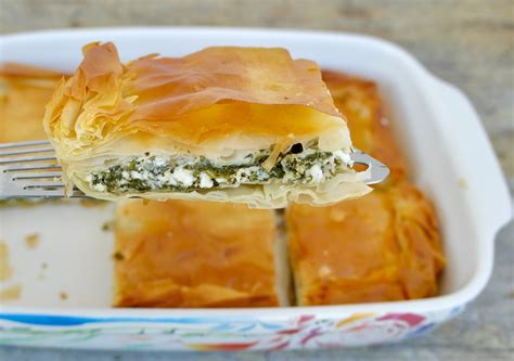 Authentic Spanakopita Recipe - Greek Spinach and Feta Pie - OliveTomato.com