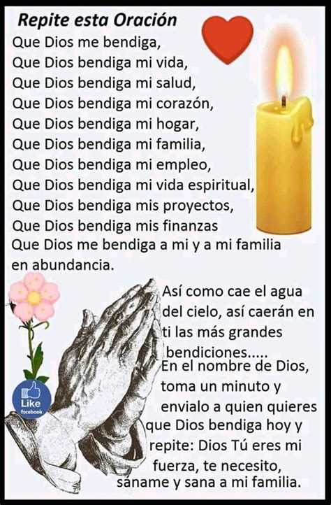 Pin by Sra Diaz on oraciones | Catholic prayer for healing, God prayer ...