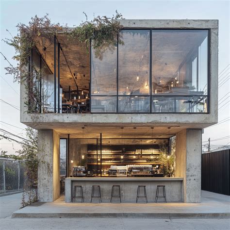 Spacetellar, inspiration exterior coffee shops. | Rustic coffee shop ...