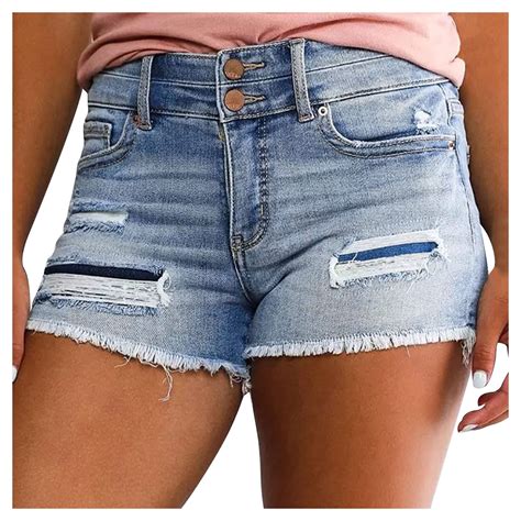 Womens 7 Inch Denim Shorts at James Givan blog