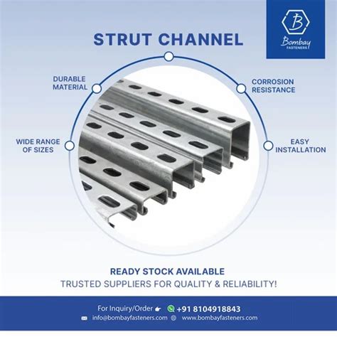 Strut Channel - Gi Strut Channels Manufacturer from Mumbai