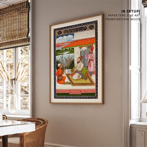 Buy Guru Tegh Bahadur the ninth Sikh Guru Indian Art Paintings Online ...