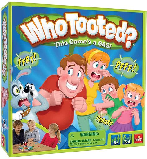 Buy Who Tooted? "The, um, Fart" Board Game for The Whole Family Online ...