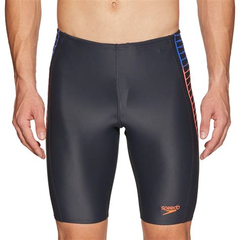 Buy Speedo Men's Endurance Color Blend Placement Panel Jammer - Oxid ...
