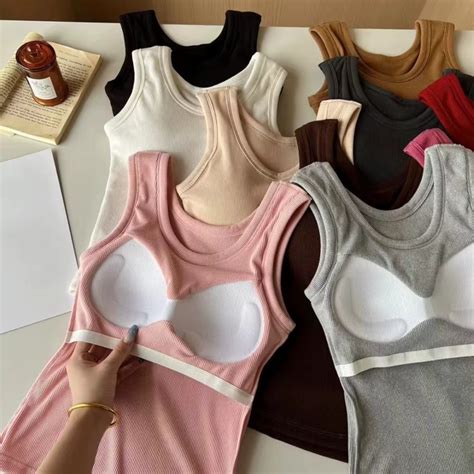 Nelson Tank Top With Inbuilt Bra – TrenBee