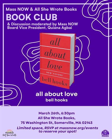 all about love Book Club — Mass NOW