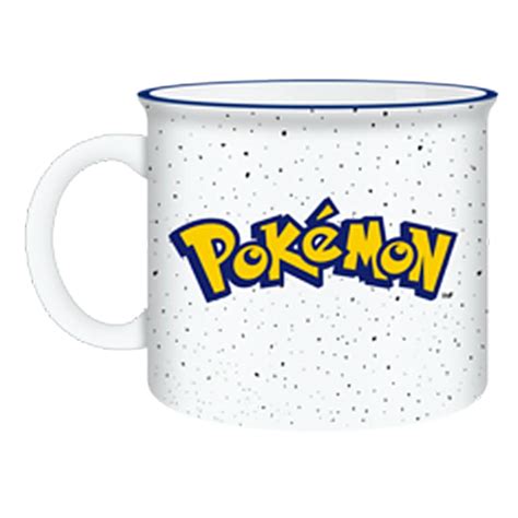 Pokemon Multi-Face Ceramic Camper Mug, 20oz