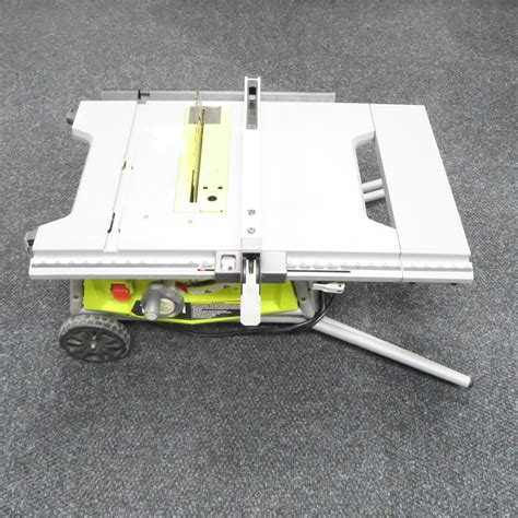 RYOBI RTS22 10" 120V Corded Expanded Capacity Table Saw (Local Pick-Up ...