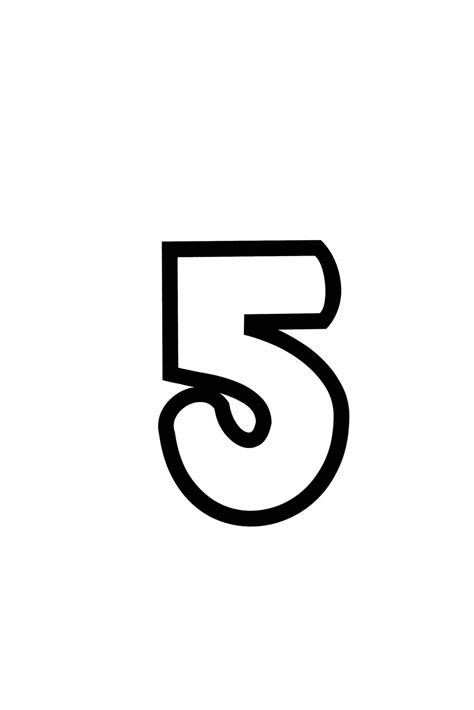 Free Printable Numbers: Bubble Numbers 0 - 100