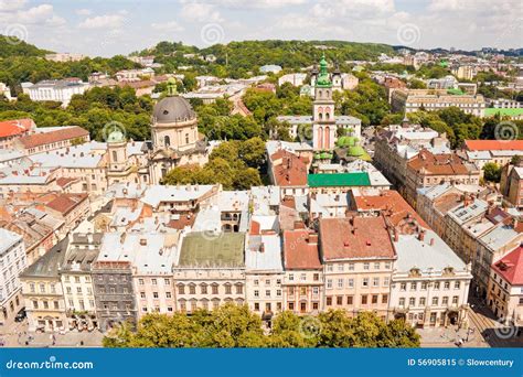 View of Lviv (Lvov), Ukraine Stock Image - Image of beautiful, lemberg ...