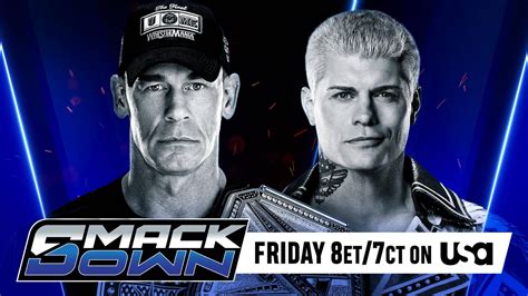 John Cena & Cody Rhodes Advertised For SmackDown, Updated Card For WWE ...