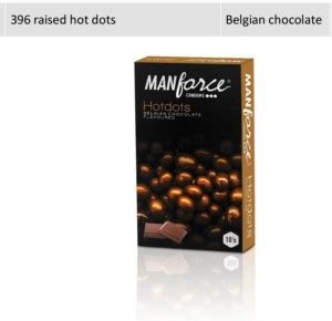 MANFORCE (396 CRYSTAL DOTS) BELGIAN CHOCKOLATE FLAVOURED Condom Price ...