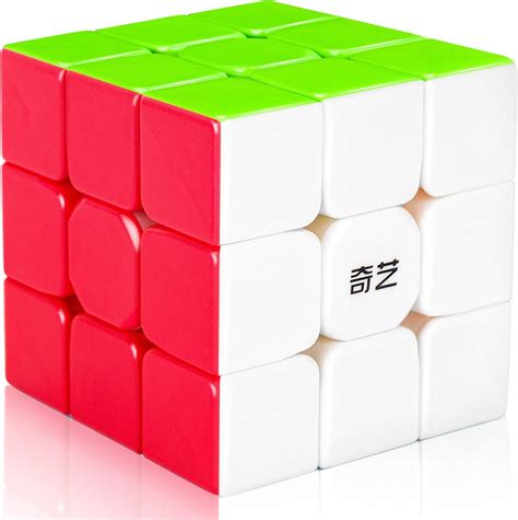 D ETERNAL Cubo Warrior Cube 3x3 High Speed Stickerless Magic Cube 3 by ...