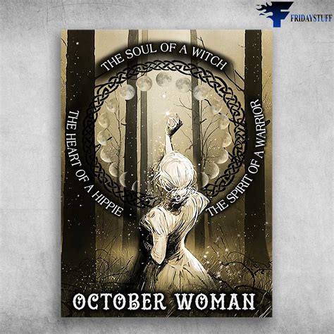 October Woman, Strong Girl, Witch Poster, The Soul Of A Witch, The ...