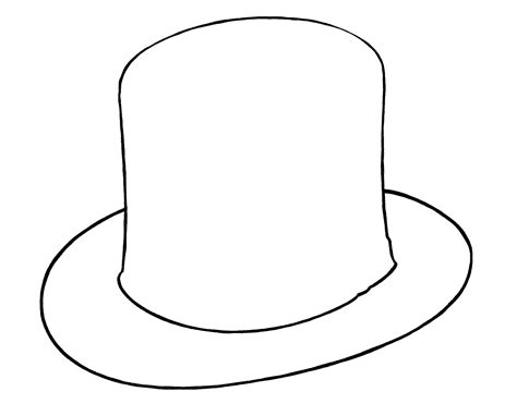 Bowler Hat Drawing - Top Hat Drawing Lesson Color GraphicsFairy ...