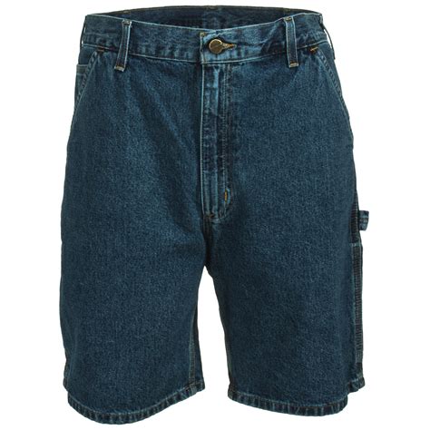 Carhartt Shorts: Men's B28 DPS Loose Original Fit Denim Deepstone Work ...