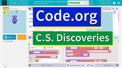 Image result for Code.org CSD Unit 6 Mini Project