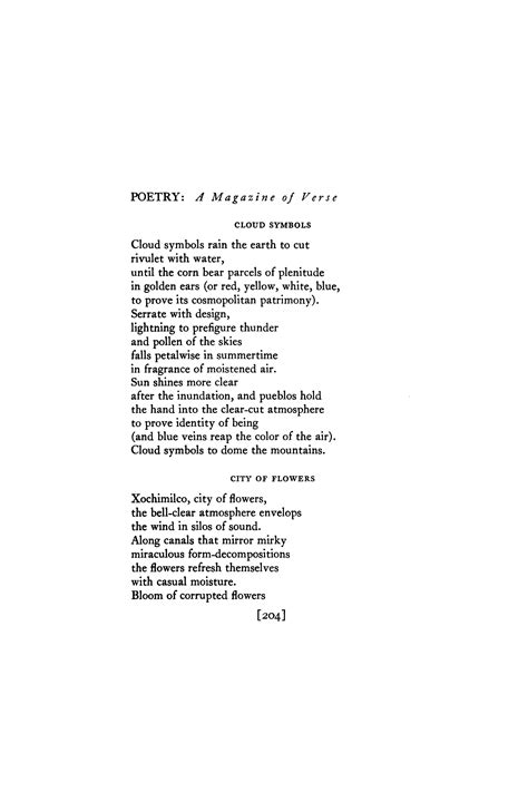 Examples Of Poems Using Symbolism