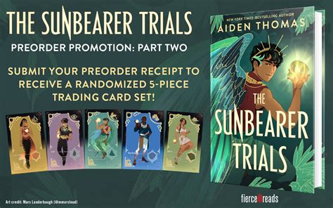 The sunbearer trials book 2 release date - lsamad