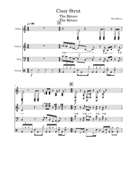 Cissy Strut Bass Tutorial 的图像结果