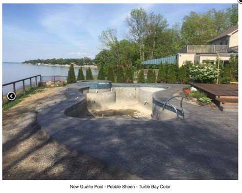 Image result for Pebble Tech Pool Installation