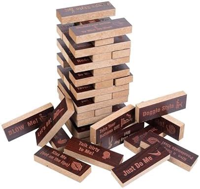 Buy Lust Tower Games Super Naughty Block Tower Game for Couples Adults ...