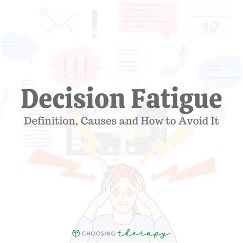 What Is Decision Fatigue? Definition & 5 Ways to Avoid It