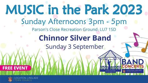 Music in the Park - Chinnor Silver Band, Parson's Close Recreation ...