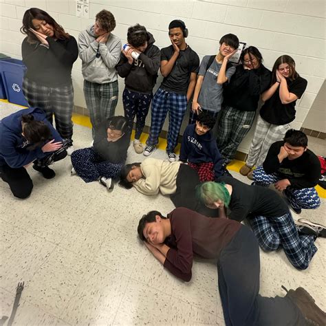 JFK Swim & Dive | SPIRIT THEME: PJ DAY 🛌🥱 Resting up for our meet ...