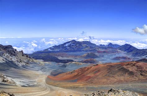 Volcan Haleakala Haleakala National Park Maui Map, Photos, And